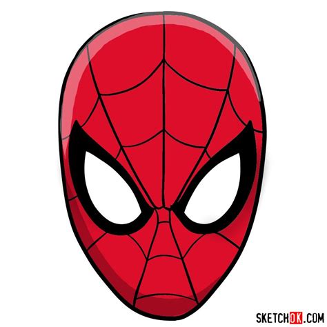 Download 89+ Spider-Man Face Symbol Easy Edite